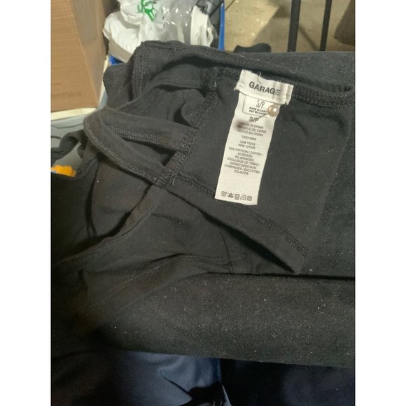 Garage Black Crop Top Small - Picture 3 of 3